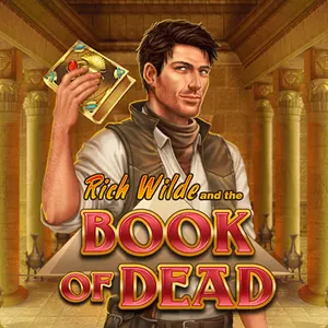 Book of Dead fra Play'n GO, linjeslot med bogen som wild og scatter