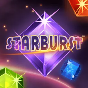 Starburst fra NetEnt, klassisk linjeautomat med utvidende wild